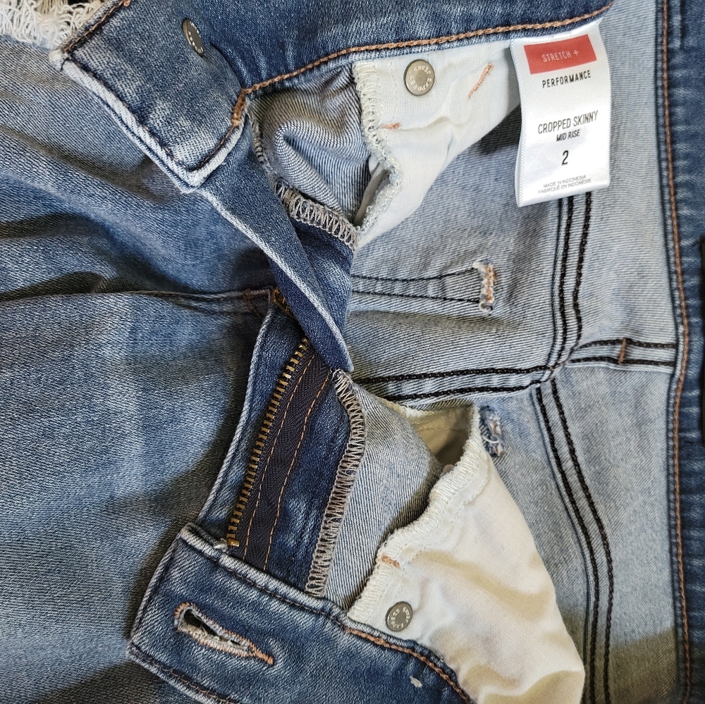 EXPRESS Straight Leg Jeans Sz 2 Women